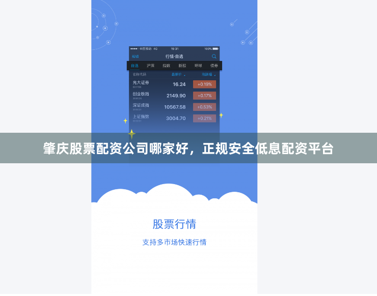 肇庆股票配资公司哪家好，正规安全低息配资平台