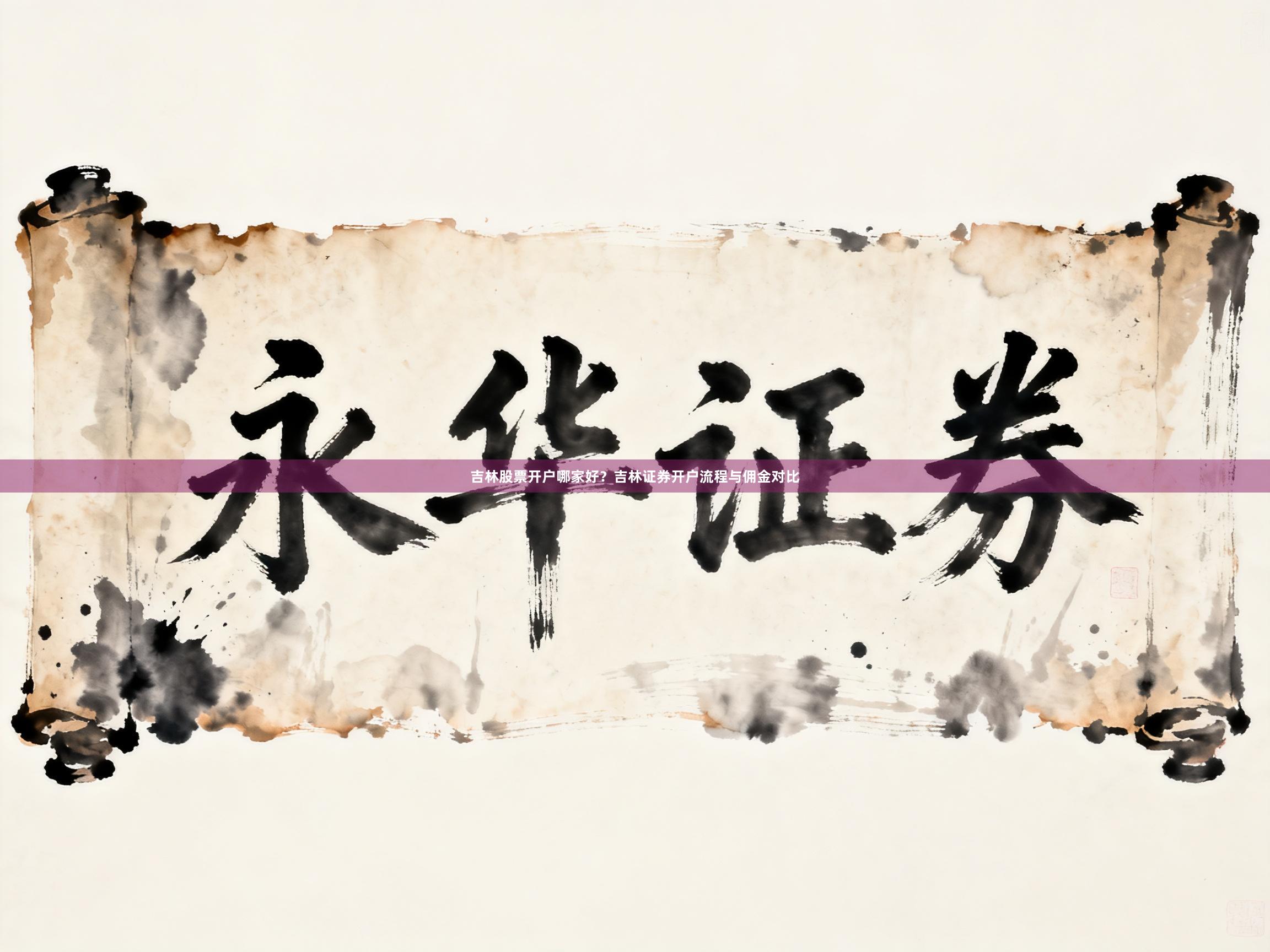 吉林股票开户哪家好？吉林证券开户流程与佣金对比